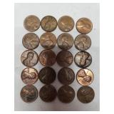 (20) 1973 Pennies