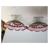 Large Ruby Red Westmoreland Glass Stemware