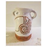 Etched Clay Pottery, Signed