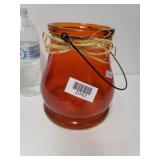 Decorative Burnt Orange Candle Lamp