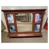 Mirrored Picture Shelf