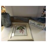 Berry Picture Signed And Numbered By Artist,