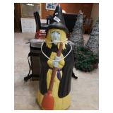Vintage Halloween Witch Blow Mold