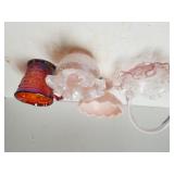 Pink Fenton Glass, Carnival Glass & More