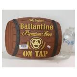 Ballentine Premium Beer Ceramic  Wall Plaque