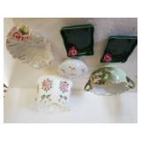 Assorted China Cases, Dishes