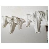 Red Cliff Grape 3 Light Candlestick