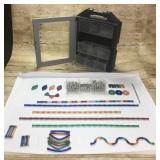 Magnetic Construction/Art 290 pc set in case with