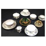 15 pc Teacups & Saucers incl: Gloria Rembrandt