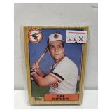 1987 Topps Orioles Team Set