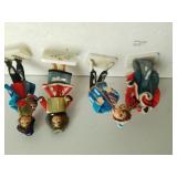 Vintage Christmas Carolers & Skaters