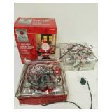 Lighted Santa(Inflatable), Light Up Glass Decor