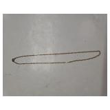 Ladies Gold Tone Necklace Chain