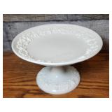Vintage White Wedgewood Embossed Queensware
