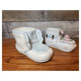 Vintage china baby shoes. Napco shoe