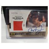 Cal Ripken Jr. Signed Game Jersey Baseball Card