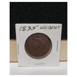 1835 Large Cent