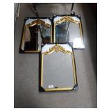 Decorative Wall Mirrors(3) 17x24