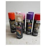 Assorted Hair Color, Glitter Spray