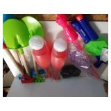 Toy Shovels, Bat & Ball & More