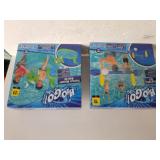 Pool Volleyball Set & Ride On Pool Dragon