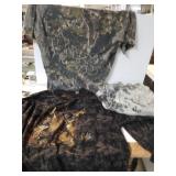 Camo T Shirts,   Long Sleeved Sz XXL,