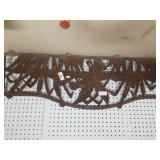 Cast Iron Duck Bench Back