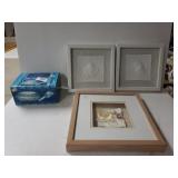 Shell Pictures And Dip Bowl