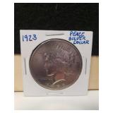 1923 Peace Silver Dollar