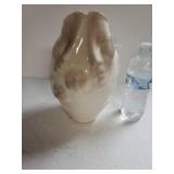 Lund Face Profile Vase Adult And Baby Silhouettes