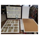 Picture Frames And Cork Board