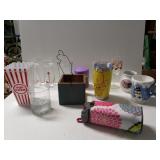 Beer Glasses, Mugs And Wine Glasses