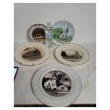 Collectable Delaware And Other Plates