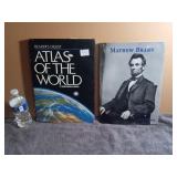 Mathew Brady Book (2004) & Atlas of the World by