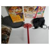 Paper Towel Holder, Recipe Books,  Bake Pan