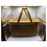 Longaberger Rare Founders Day Basket With Woven