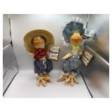 Set Of 2 Plucketts - Spud And Tater With Birth