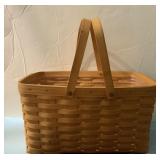 Longaberger Large Market Basket With Protector