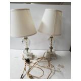 Small  Crystal Like Table Lamps