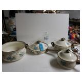 7 Piece Mikasa Day Dreams Enamel Pots And Pans