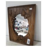 Oval Framed Mirror