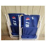 2 Pepsi Beach Chairs