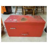 Stack On Toolbox With Contents. Box Is Locked