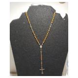 Vintage Coral Rosary