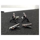 Vintage Fred Astaire Dancing Cufflinks