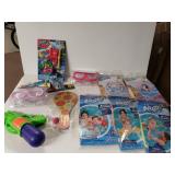 Paddle Ball, Water Gun, Swim Rungs, Swimming