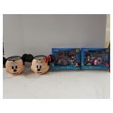 Mickey And Minnie Flower Pots And Mini Garden