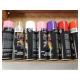Assorted Colored Hairspray