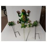 Frog Yard Decor