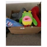 Stuffed Animals And Umbrella